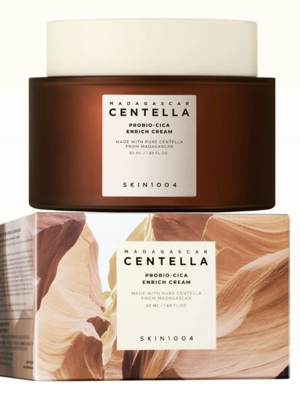SKIN1004 Madagascar Centella Probio-Cica Enrich Cream, 50 mL, Unscented